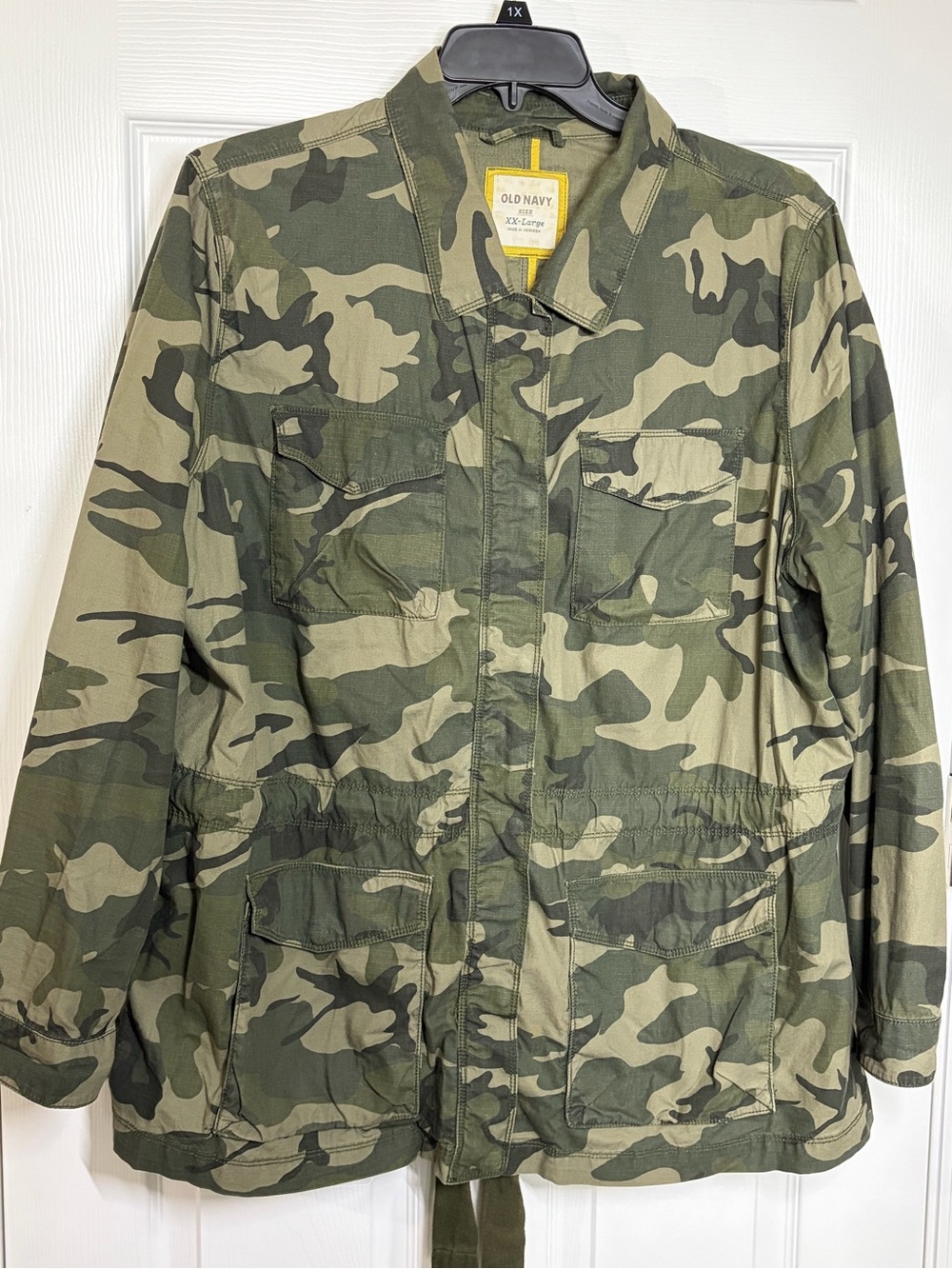 Old Navy Green Camo Utility Jacket